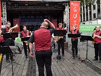 Sommerbiwak HDK 2016-07-23 03  "Sommerbiwak des HDK" im Rahmen des Füchse-Stadtfestes“ am Kuhtor : Musikcorps, Wanheim, Duisburg, Karneval, Helau, Event, Unterhaltungsmusik, Marschmusik, Party, Show